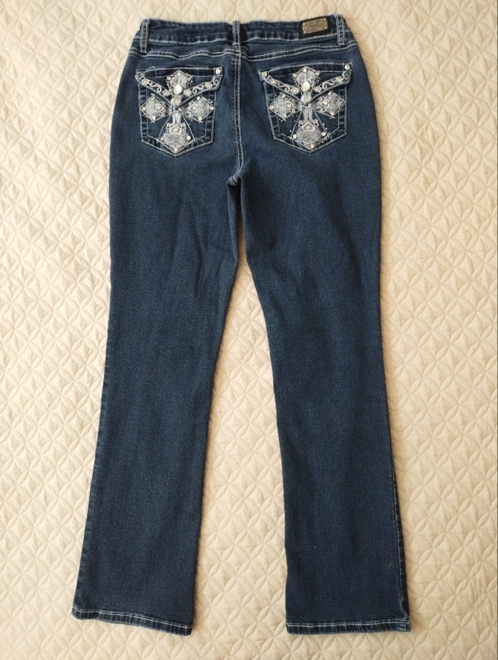 Earl Jeans Embellished Slim Boot Y2K Size 8